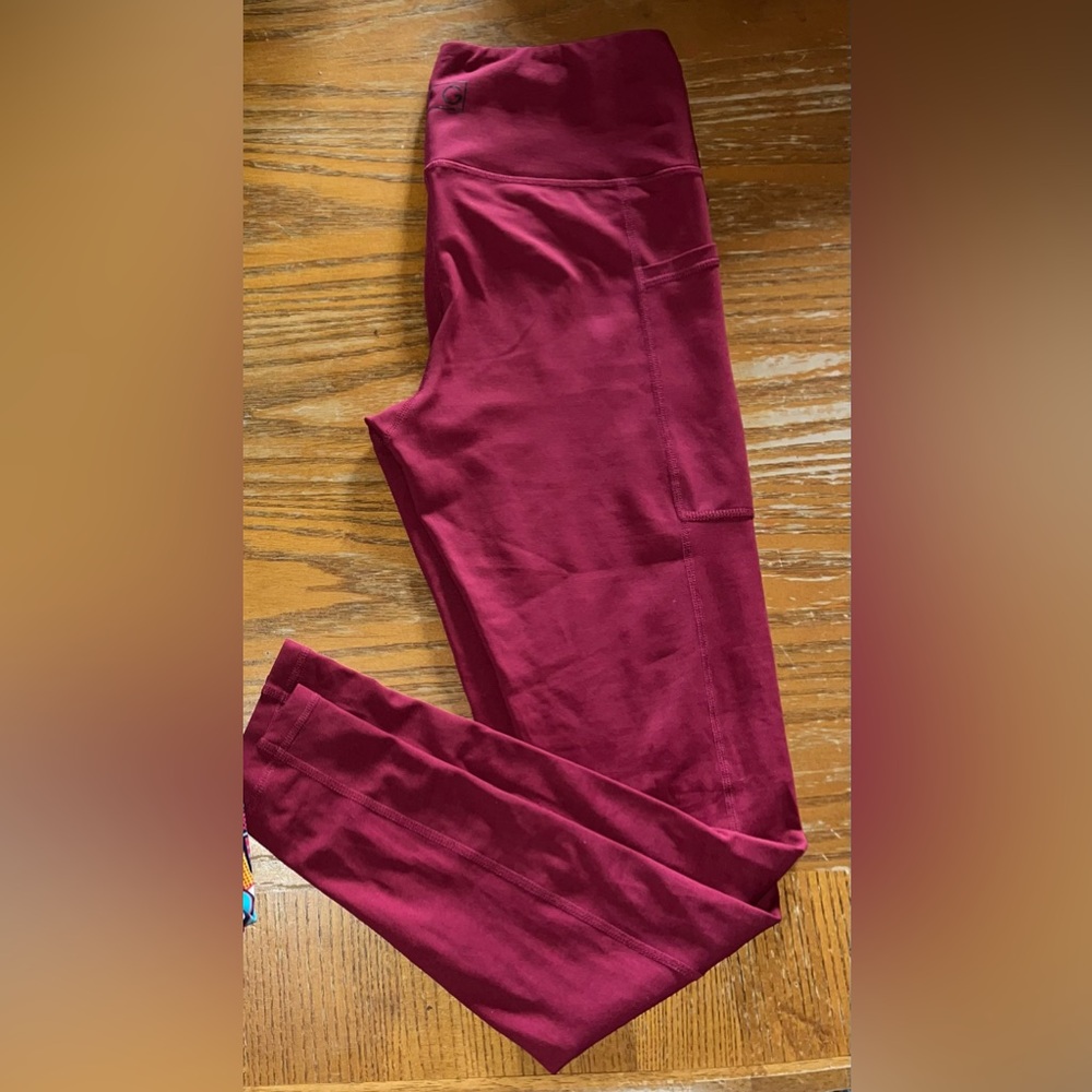 CVG XS sangria Leggings full length